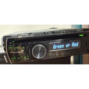 pioneer deh-3200ub car stereo Tested Works Missing Trim Ring Might Need New Cage